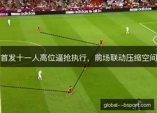 首发十一人高位逼抢执行，前场联动压缩空间